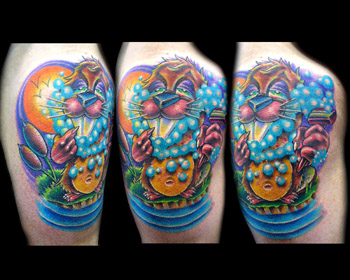 Tattoos - Josh Woods - Shaved Beavers RULE!!!!